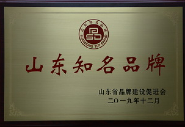 新荣誉  尊龙凯时节能荣获山东知名品牌