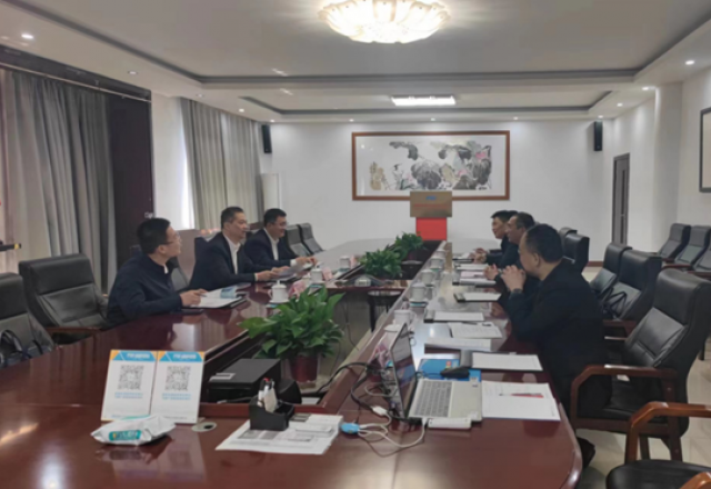 乐江华到尊龙凯时节能公司调研指导工作