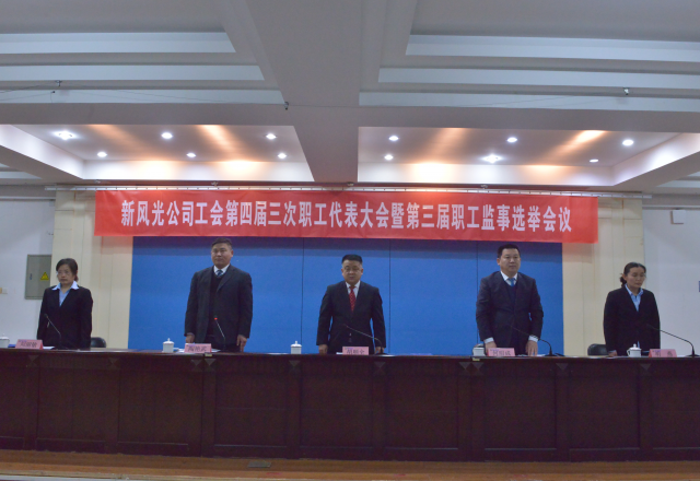 党建带工建，开年谱新篇 尊龙凯时节能公司工会第四届三次职工代表大会召开